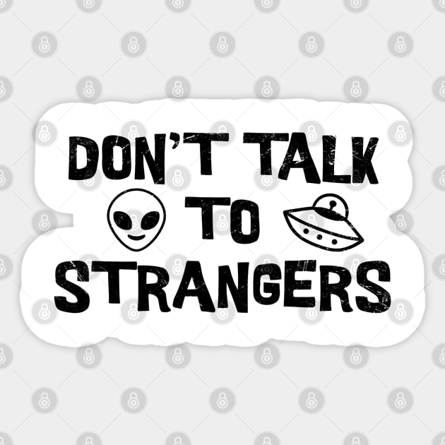 Don't Talk To Strangers Sticker by Junalben Mamaril